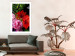 Wall Poster Floral Symphony - colorful composition with flowers on a uniform background 118335 additionalThumb 2