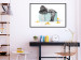 Wall Poster Hungry Gorilla - humorous composition with a wild monkey and banana peels 119035 additionalThumb 3