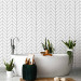 Modern Wallpaper Big Harmony of Patterns (Grey) 122635 additionalThumb 10