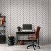 Modern Wallpaper Big Harmony of Patterns (Grey) 122635 additionalThumb 5