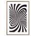 Wall Poster Deep Hypnosis - black and white abstract illusion with hypnotic effect 123935 additionalThumb 14