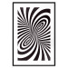 Wall Poster Deep Hypnosis - black and white abstract illusion with hypnotic effect 123935 additionalThumb 15