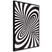 Wall Poster Deep Hypnosis - black and white abstract illusion with hypnotic effect 123935 additionalThumb 10