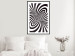 Wall Poster Deep Hypnosis - black and white abstract illusion with hypnotic effect 123935 additionalThumb 4