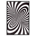 Wall Poster Deep Hypnosis - black and white abstract illusion with hypnotic effect 123935 additionalThumb 18
