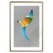 Wall Poster Parrot in Circles - abstract colorful bird made of geometric figures 126935 additionalThumb 19