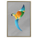 Wall Poster Parrot in Circles - abstract colorful bird made of geometric figures 126935 additionalThumb 16