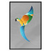 Wall Poster Parrot in Circles - abstract colorful bird made of geometric figures 126935 additionalThumb 18