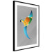 Wall Poster Parrot in Circles - abstract colorful bird made of geometric figures 126935 additionalThumb 6