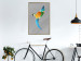 Wall Poster Parrot in Circles - abstract colorful bird made of geometric figures 126935 additionalThumb 5