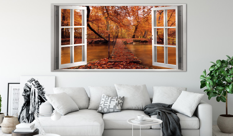 Large canvas print Autumn Park II [Large Format] 128535 additionalImage 6