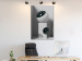 Canvas Futuristic sculpture - composition with an abstract, geometric form, ideal decoration for a living room in a minimal style 129735 additionalThumb 3
