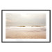 Wall Poster Sea After the Storm - beach and sea landscape with waves against a gray sky 129835 additionalThumb 15