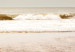 Wall Poster Sea After the Storm - beach and sea landscape with waves against a gray sky 129835 additionalThumb 4
