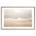 Wall Poster Sea After the Storm - beach and sea landscape with waves against a gray sky 129835 additionalThumb 14
