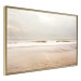 Wall Poster Sea After the Storm - beach and sea landscape with waves against a gray sky 129835 additionalThumb 2