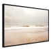 Wall Poster Sea After the Storm - beach and sea landscape with waves against a gray sky 129835 additionalThumb 11
