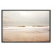 Wall Poster Sea After the Storm - beach and sea landscape with waves against a gray sky 129835 additionalThumb 16