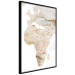 Poster Hot Continent - light wall texture in the shape of the African continent 131835 additionalThumb 13