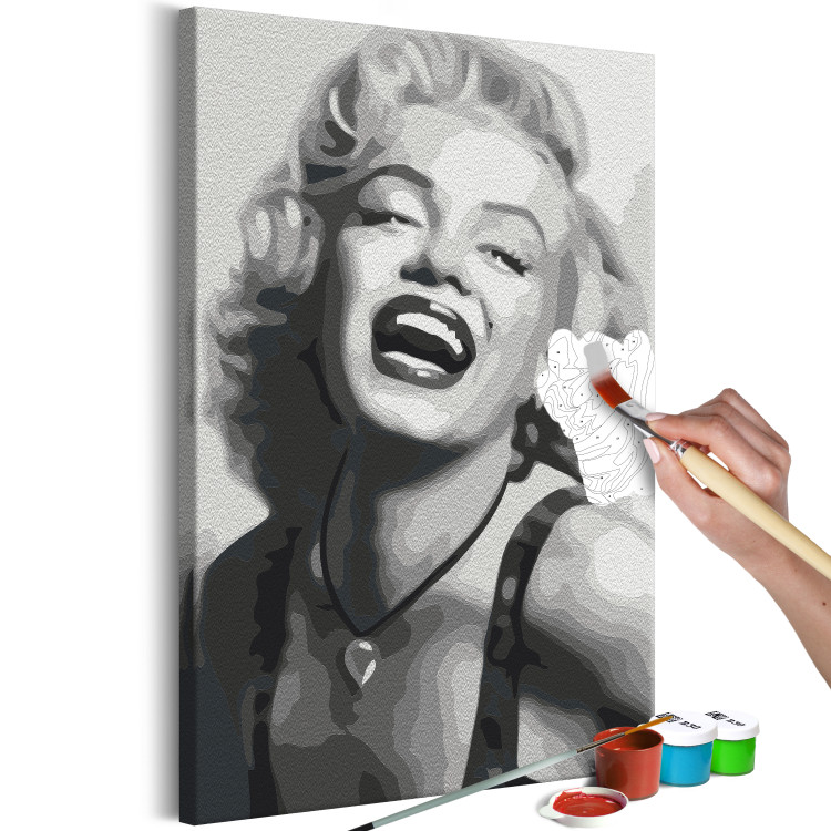 Paint by number Laughing Marylin 134235 additionalImage 3