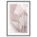 Wall Poster Hot Morning - a summer composition with white leaves in a scandi boho style 136535 additionalThumb 14
