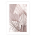 Wall Poster Hot Morning - a summer composition with white leaves in a scandi boho style 136535 additionalThumb 11