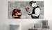 Large canvas print Banksy: Mario Bros II [Large Format] 137535 additionalThumb 6