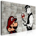 Large canvas print Banksy: Mario Bros II [Large Format] 137535 additionalThumb 3