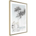 Wall Poster Surfer's Time - landscape of tropical trees and beach against the sea 137835 additionalThumb 2