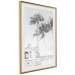 Wall Poster Surfer's Time - landscape of tropical trees and beach against the sea 137835 additionalThumb 3