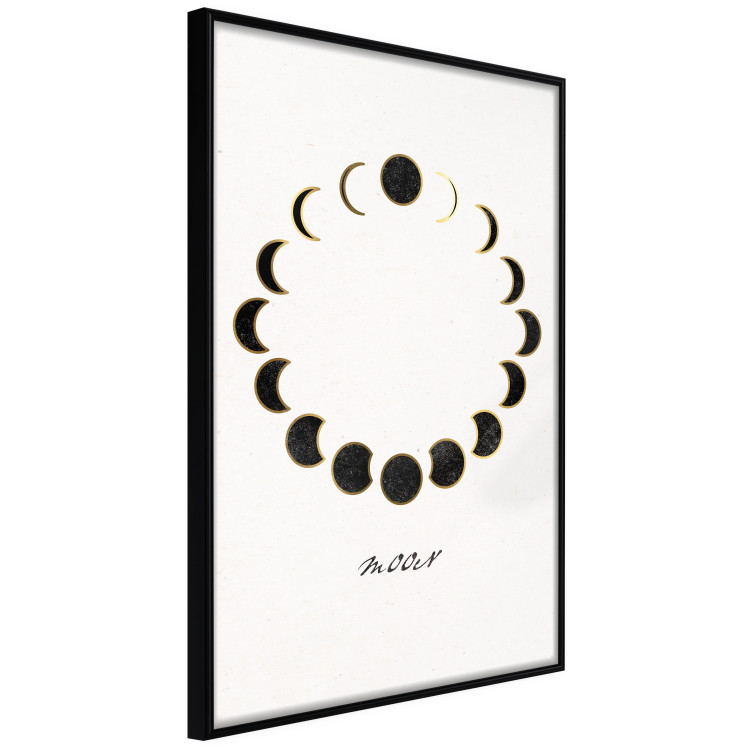Wall Poster Moon Phases - Minimalist Journey of a Celestial Body 146135 additionalImage 6