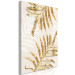 Canvas Print Golden Leaves - Elegant Plants With a Festive Atmosphere 148035 additionalThumb 2