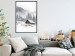 Wall Poster Winter Morning - Sunrise Landscape Over the Mountains, a Cottage and a Forest 148435 additionalThumb 16