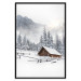 Wall Poster Winter Morning - Sunrise Landscape Over the Mountains, a Cottage and a Forest 148435 additionalThumb 21