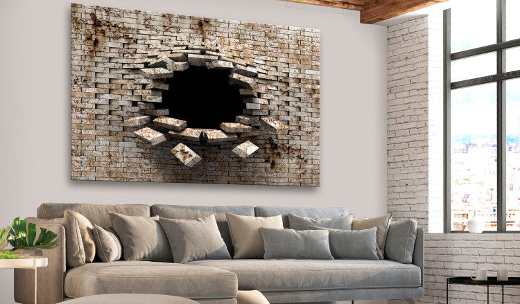 Large canvas print A Break in the Wall [Large Format] 150835 additionalImage 6