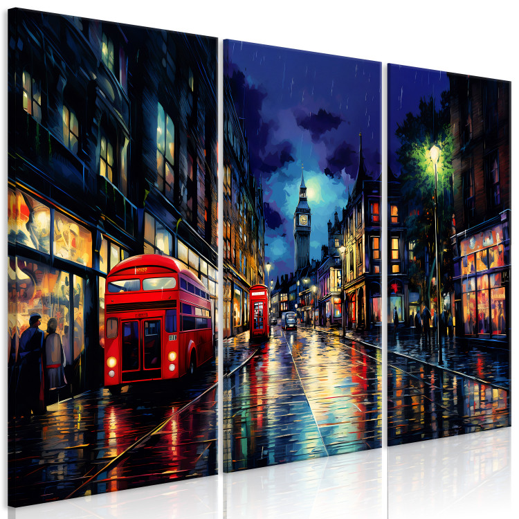 Canvas Print London - Artistic Impressions from the English Metropolis 151935 additionalImage 2