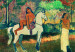 Wall Poster Women and White Horse 152035 additionalThumb 2
