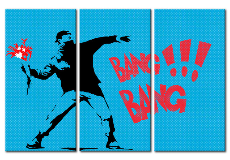 Canvas Print Bang bang! - triptych 55635