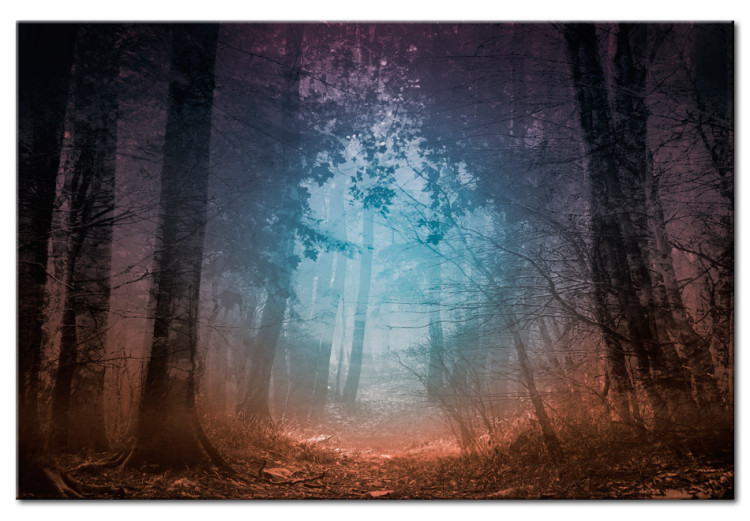 Canvas Art Print Edge of the forest 58735
