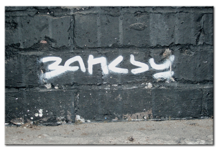 Canvas Banksy: signature 58935