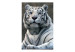 Wall Mural Wild Nature - Majestic Bengal tiger with blue eyes 61335 additionalThumb 1