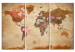 Cork Pinboard Maps: Brown Elegance [Cork Map] 96135 additionalThumb 2