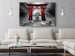 Canvas Print Buddha Smile (1 Part) Wide Red 121945 additionalThumb 3