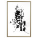 Poster Naughty Thoughts - black patterns in an abstract motif on a white background 122745 additionalThumb 16