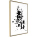 Poster Naughty Thoughts - black patterns in an abstract motif on a white background 122745 additionalThumb 12