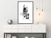 Poster Naughty Thoughts - black patterns in an abstract motif on a white background 122745 additionalThumb 4
