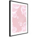 Poster Subtle Breeze - shiny soap bubbles flying on a pink background 122945 additionalThumb 11