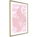 Poster Subtle Breeze - shiny soap bubbles flying on a pink background 122945 additionalThumb 6