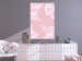 Poster Subtle Breeze - shiny soap bubbles flying on a pink background 122945 additionalThumb 17