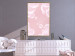 Poster Subtle Breeze - shiny soap bubbles flying on a pink background 122945 additionalThumb 5